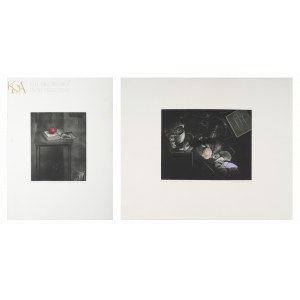 Tadeusz JACKOWSKI (ur. 1936), Martwe natury - zestaw dwóch prac (1978)