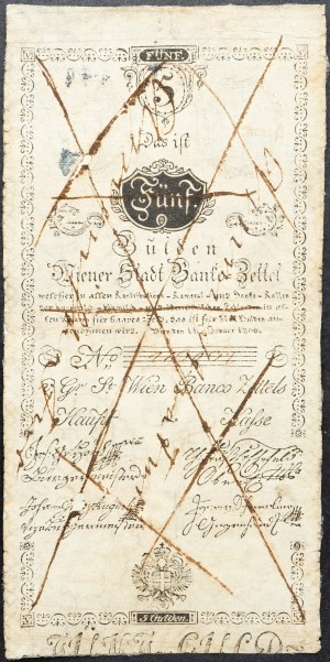 Franz I. (II.), 5 Gulden 1800