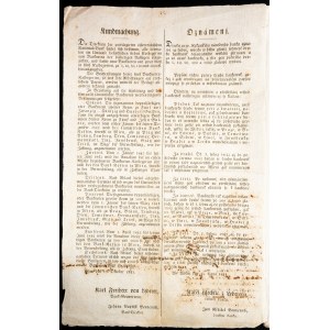 Ferdinand V., 5, 10, 50, 100 Gulden 1841