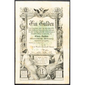 Franz Joseph I., 1 Gulden 1866