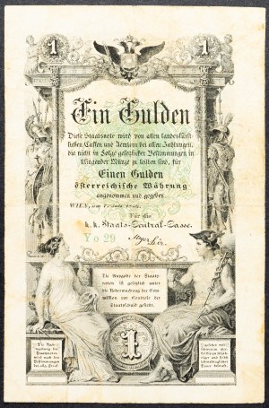 Franz Joseph I., 1 Gulden 1866
