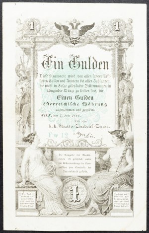 Franz Joseph I., 1 Gulden 1866