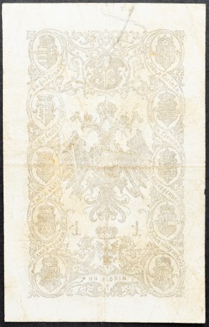 Franciszek Józef I, 1 Gulden 1866