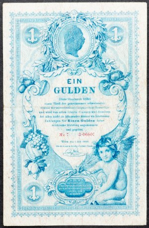 Franciszek Józef I, 1 Gulden 1888