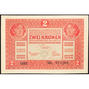 Charles I., 2 Kronen 1917