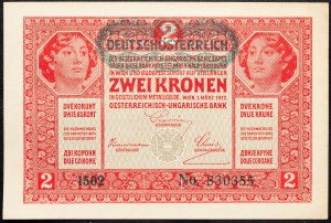 Charles I., 2 Krone 1917