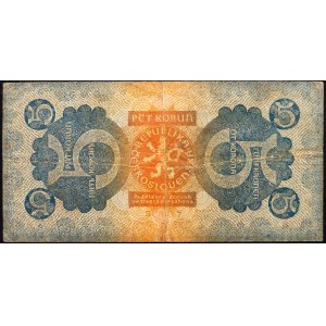 Czechoslovakia, 5 Korun 1921
