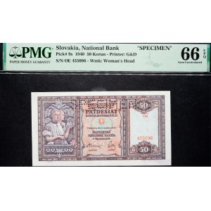 Slovakia, 50 Korun 1940