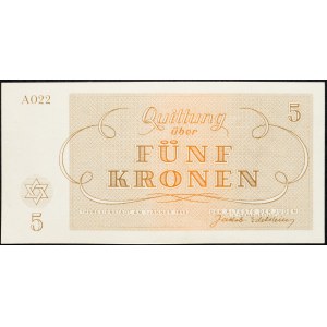 Czechoslovakia, 5 Kronen 1943
