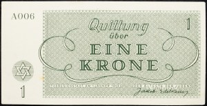 Czechoslovakia, 1 Krone 1943