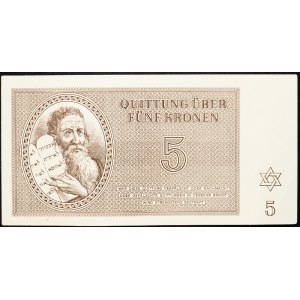 Czechoslovakia, 5 Kronen 1943