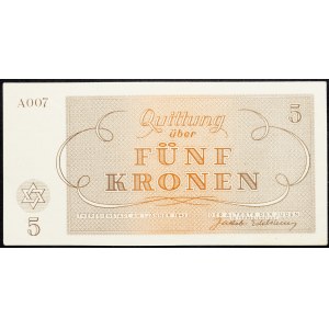 Czechoslovakia, 5 Kronen 1943