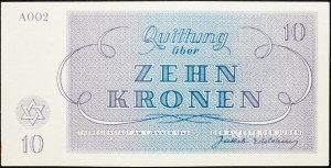 Czechosłowacja, 10 koron 1943 r.