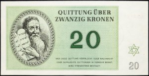 Czechoslovakia, 20 Kronen 1943