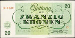 Československo, 20 korun 1943