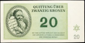 Czechosłowacja, 20 koron 1943 r.