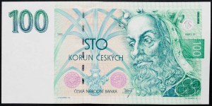 Repubblica Ceca, 100 Korun 1993