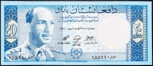 Afghánistán, 20 Afghánců 1961