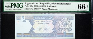 Afghanistan, 2 Afghanen 2002