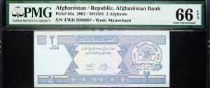Afghánistán, 2 Afghánci 2002