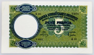 Albanien, 5 Franga 1939