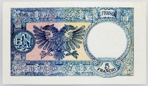 Albania, 5 Franga 1939