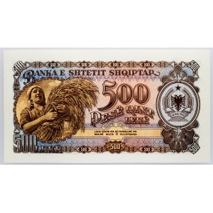 Albania, 500 Leke 1957