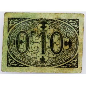 Algeria, 10 Centimes 1917