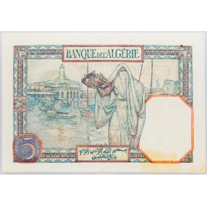 Algeria, 5 Francs 1933