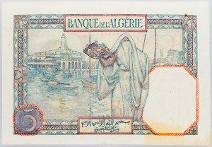 Alžírsko, 5 frankov 1933
