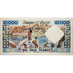 Algeria, 10000 Francs 1957
