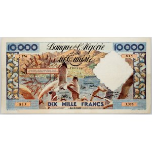 Algeria, 10000 Francs 1957