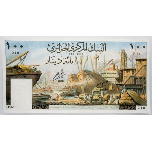 Algeria, 100 Dinars 1964
