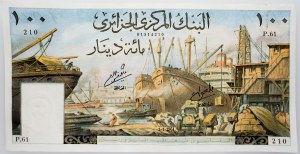 Algieria, 100 dinarów 1964