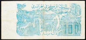 Alžírsko, 100 dinárů 1982
