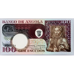 Angola, 100 Escudos 1973