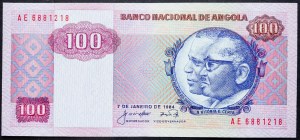 Angola, 100 kwanzů 1984