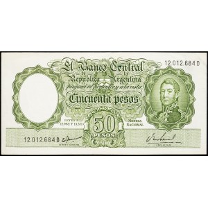 Argentina, 50 Pesos 1967-1968