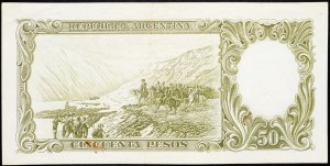 Argentina, 50 pesos 1967-1968