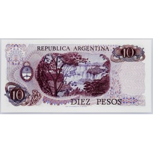 Argentinien, 10 Pesos 1975-1976