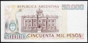 Argentína, 50000 pesos 1982