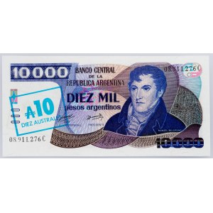 Argentine, 10 Australes 1985