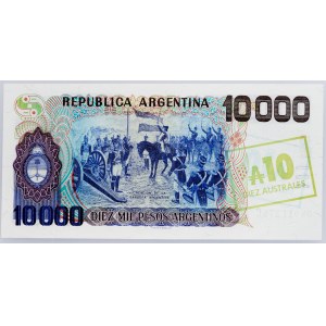 Argentine, 10 Australes 1985