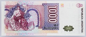 Argentine, 1000 Australes 1990