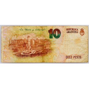Argentinien, 10 Pesos 1994-1996