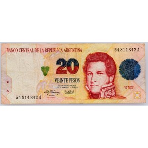 Argentina, 20 Pesos 1994-1996