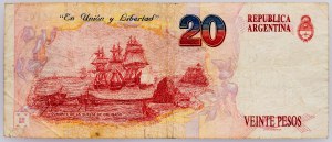 Argentinien, 20 Pesos 1994-1996