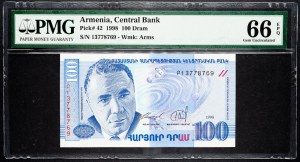 Armenia, 100 dram 1998