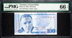 Armenia, 100 dram 1998