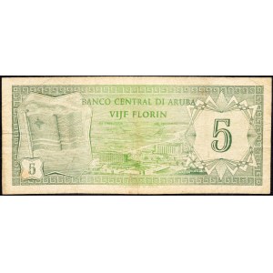 Aruba, 5 Florin 1986